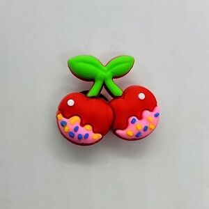 🎈5/$10🎈 PATCHES..CROC CHARMS.. cherries..